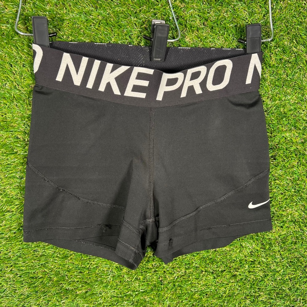 Nike Pro 3 Inch Compression Shorts Black CZ6493-010 Womens Small